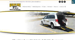 Desktop Screenshot of goldlinemobility.com